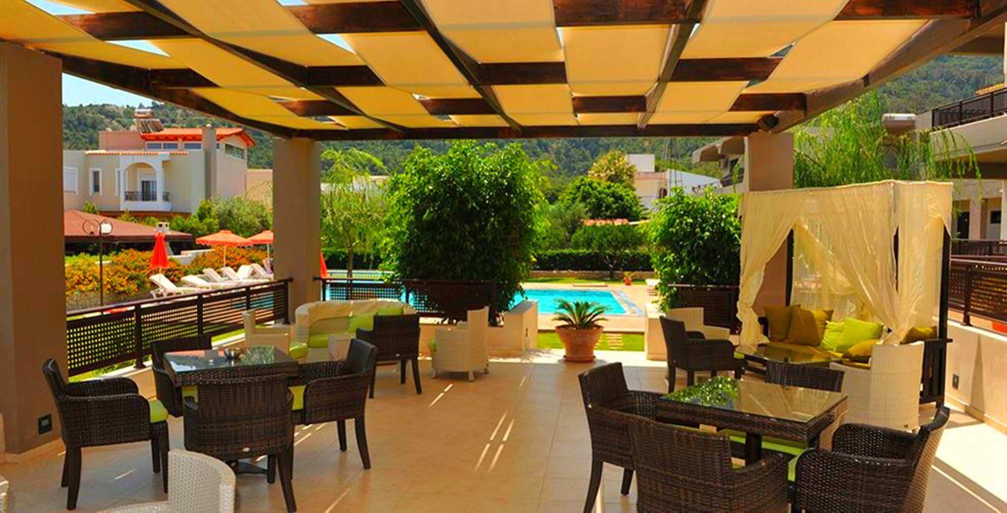 Santa Helena Hotel, Ialyssos, Rhodes Ialisos Exterior foto